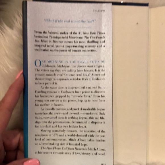 The First Phone Call From Heaven a Novel - Picture 3 of 4